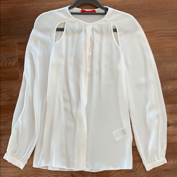 Tamara Mellon Side Keyhole Blouse - Picture 4 of 13